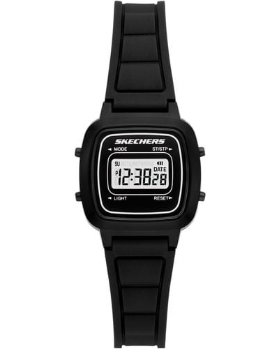 Skechers Alta Digital Chronograph Watch - Black