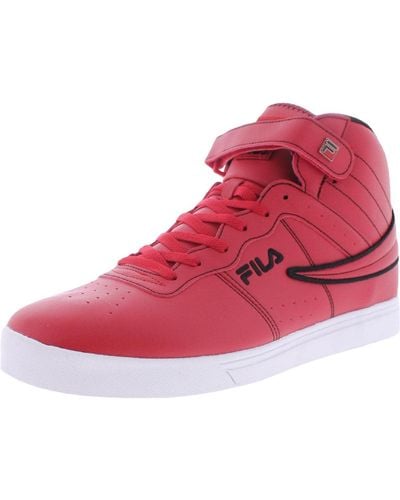 Fila Vulc 13 Top Stitch Sneaker - Red