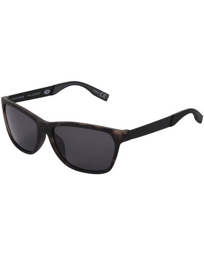 Dockers Cooper Polarized Way Shape Sunglasses - Black
