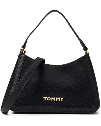 Tommy Hilfiger Tamara Ii Hobo Crossbody - Black