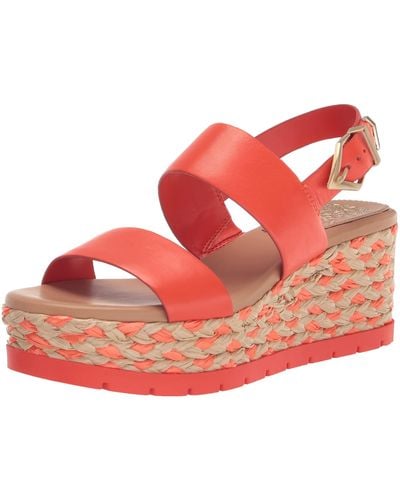 Vince Camuto Miapelle Wedge Sandal - Red