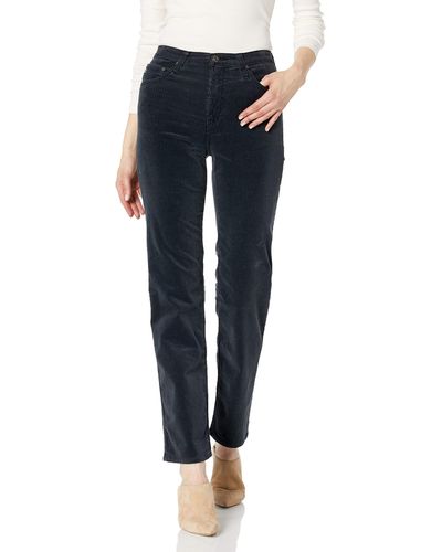 AG Jeans Womens The Alexxis Vintage Straight Leg Pant Corduroys - Black