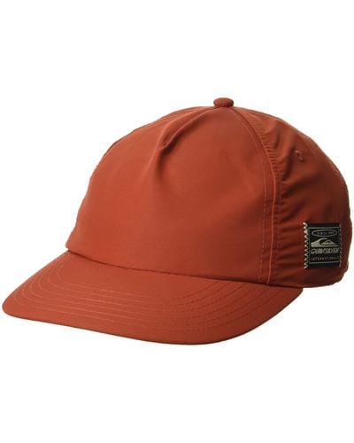 Quiksilver Tride Cap Snapback Hat - Brown