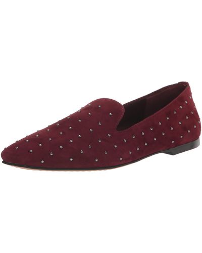 Vince Camuto Footwear Davanda Embellished Loafer Flat - Red