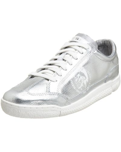 DIESEL Ice Sneaker,silver,5.5 M Us - Metallic