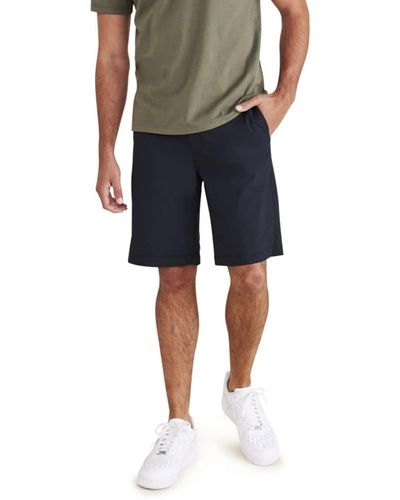 Dockers Ultimate Go Straight Fit Smart 360 Tech Shorts, - Blue