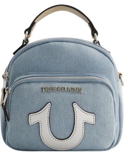 True Religion Mini Backpack - Blue