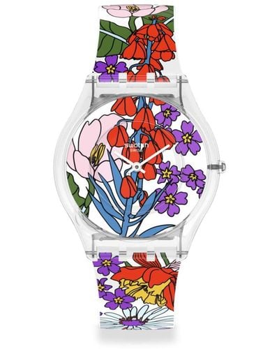 Swatch Botanical Paradise Watch - Multicolor