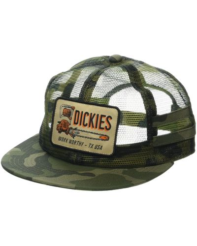 Dickies Work Worthy Mesh Trucker Hat Green
