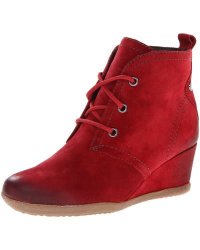 Geox Wameliast Ankle Boot,scarlet,39 Eu/9 M Us - Red