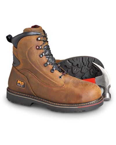 Timberland Thermal Force 8" Steel Toe Waterproof/insulated Boot,earth Brown,14 M