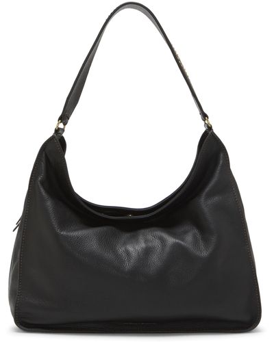 Lucky Brand Iris Leather Shoulder Bag - Black