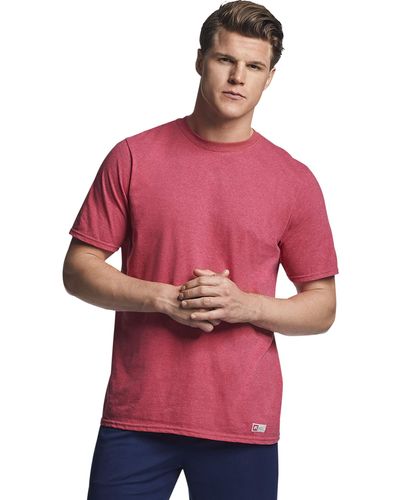 Russell Essential Short Sleeve Tee - Red