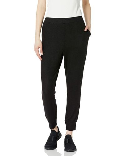 Lucky Brand Womens Cloud Jersey Easy Jogger Sweatpants - Black