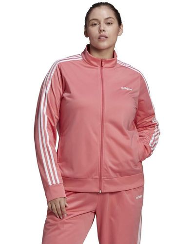 adidas ,s,essentials Tricot Track Top,hazy Rose,medium - Pink