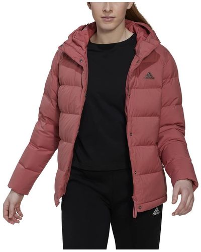 adidas Helionic Down Jacket - Red