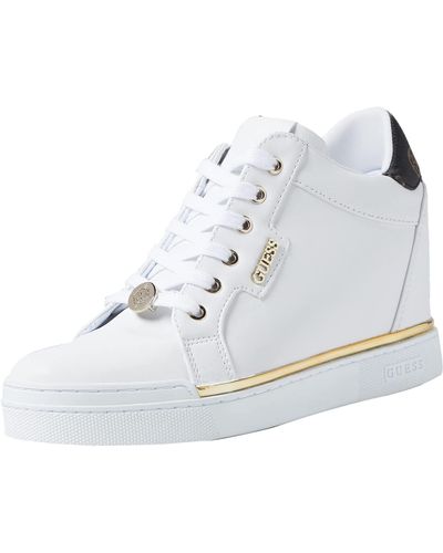 Guess Snelle Sneakers Voor - Wit