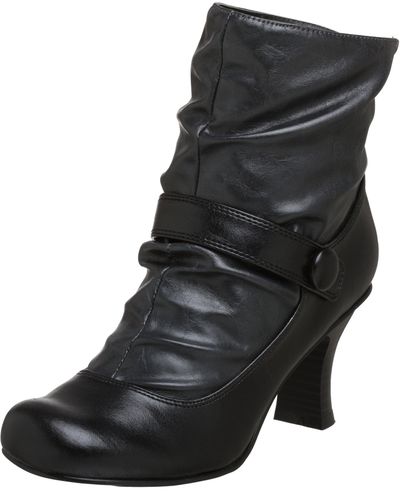 Madden Girl Victorea Ankle Boot,black Paris,8 M Us