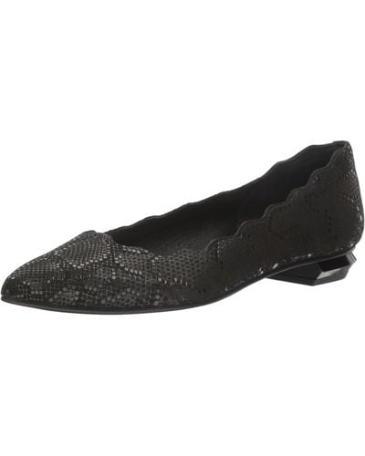French Sole Tequila Ballet Flat - Black