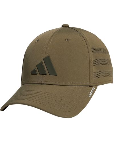 adidas Gameday Structured Stretch Fit Hat 4.0 - Green
