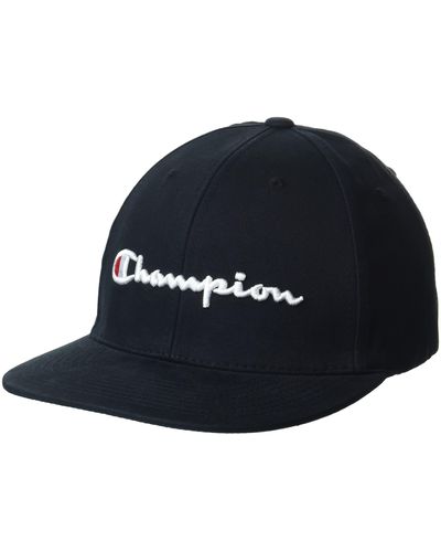 Champion Snapback Hat - Blue