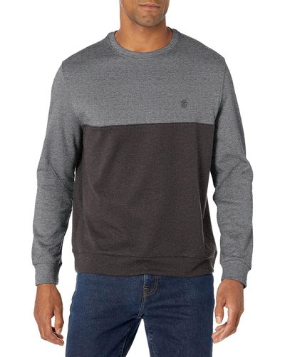 Izod sweatshirt fleece crew neck online