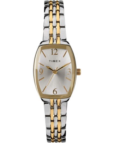 Timex Dress Analog 21mm Bracelet Watch - Metallic
