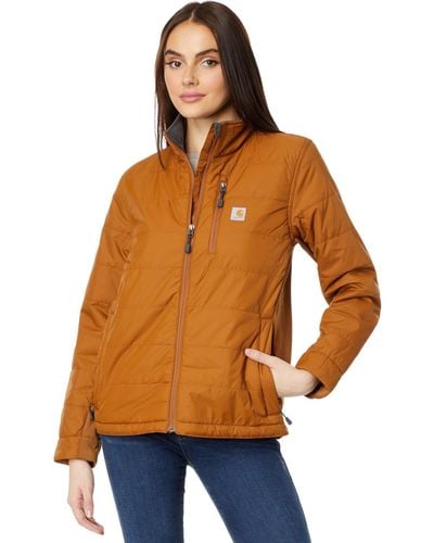 Carhartt Rain Defender Relaxed Fit Lightweight Insulated Jacket - Orange