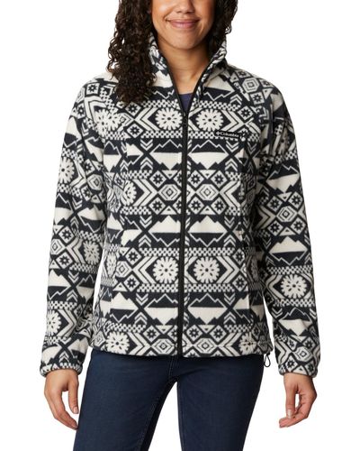 Columbia Benton Springs Printed Full Zip - Black