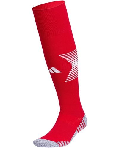 adidas Speed 3 Soccer Socks - Red