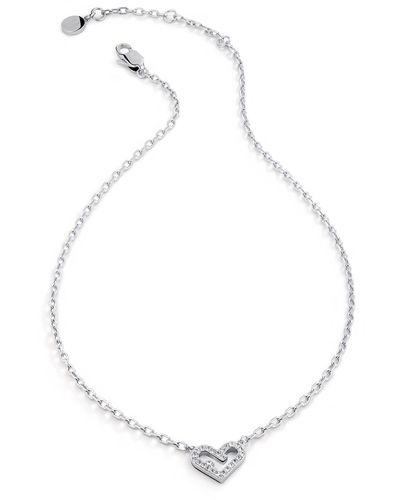 Furla Love Necklace - White