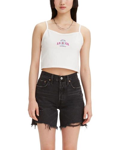 Levi's Sleeveless and tank tops for Women | Online Sale up to 70