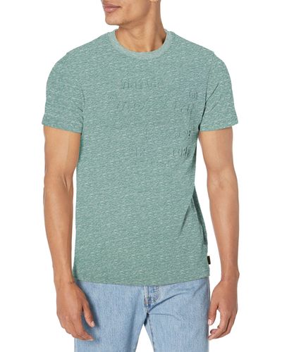 Superdry Vl Emboss Tee T-Shirt - Grün