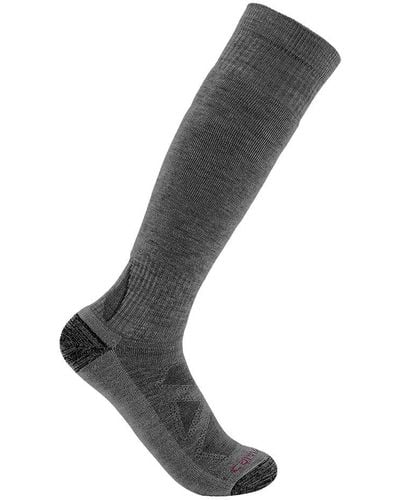 Carhartt Heavyweight Merino Wool Blend Over-the-calf Sock - Gray