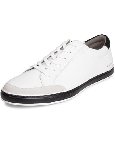 Kenneth Cole S Brand Guard-lace-up Casual Fashion Sneakers Stylish Shoes - White