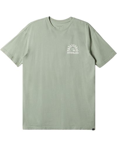 Quiksilver Earthy Type Tee Shirt - Green
