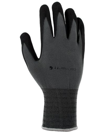 Carhartt All Purpose Micro Foam Nitrile Dipped Glove, A661 - Gray