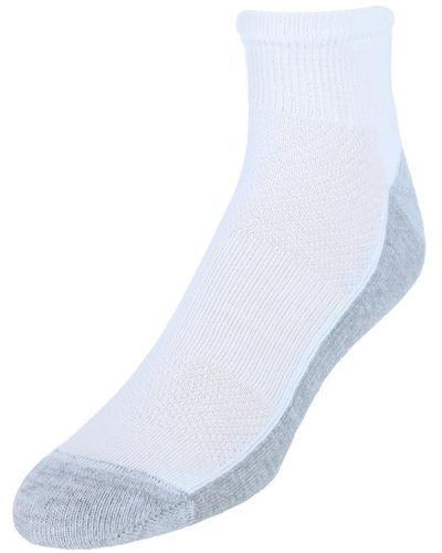 Hanes , X-temp Cushioned Ankle Socks, 12-pack, White-12 Pack, 12-14 - Gray