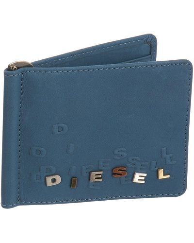 DIESEL Chinta Jem Wallet,t6080,deep Sea,one Size - Blue