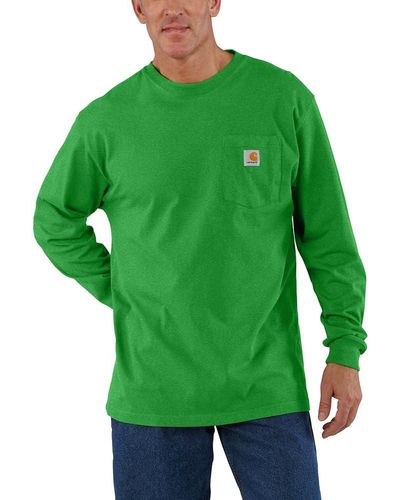 Carhartt Workwear Pocket L/s Tee - Green