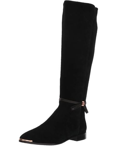 Ted Baker Lykla Over The Knee Boot - Black