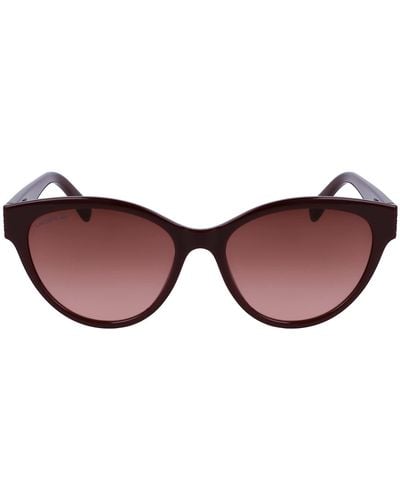 Lacoste L983s Cat Eye Sunglasses - Pink