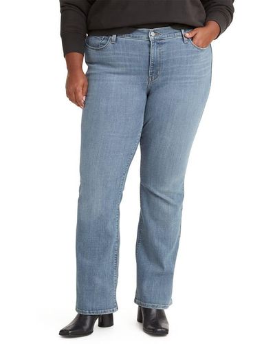 Levi's Plus Size Classic Bootcut Jeans - Blue
