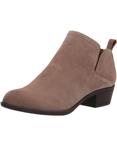 Lucky Brand Womens Bollo Bootie Ankle Boot - Brown