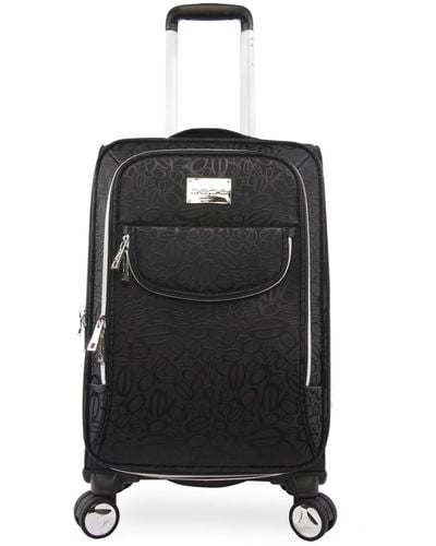 Bebe Carissa 21" Expandable Spinner Carry Tossed Black