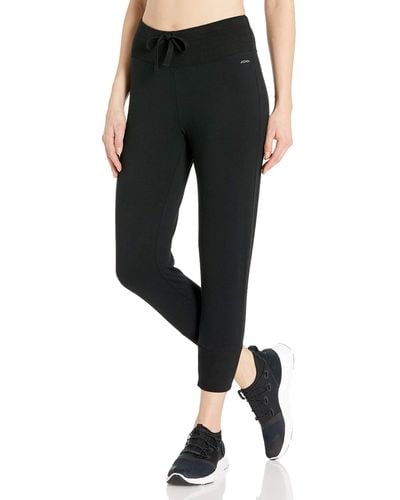 Buy Women's Super Combed Cotton Rich Relaxed Fit Trackpants With Contrast  Side Piping and Pockets - Black 1305 | Jockey India