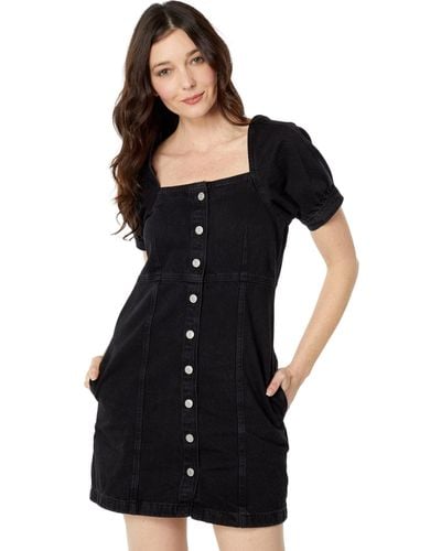 Levi's Premium Rhode Denim Mini Dress, - Black