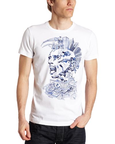 DIESEL T-jerald T-shirt - White