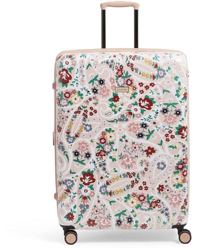 Vera Bradley 22" Carry-on Hardside Rolling Suitcase Luggage Prairie Paisley One Size - Multicolor