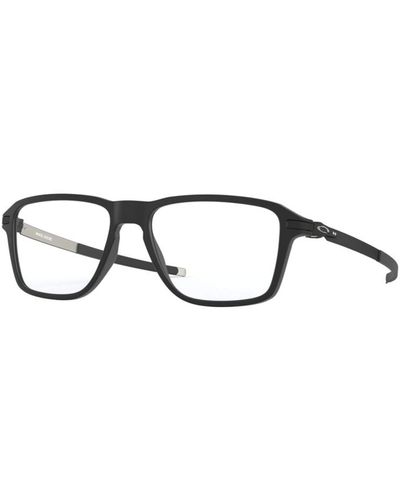 Oakley Ox8166 Wheel House Square Prescription Eyeglass Frames - Black